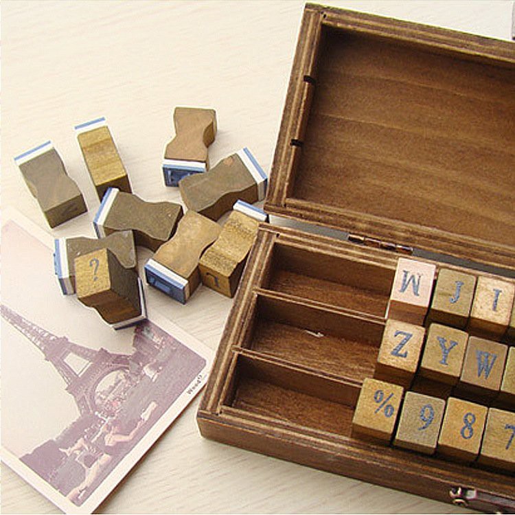BỘ 42 CON DẤU KÍ HIỆU & SỐ & CHỮ CÁI