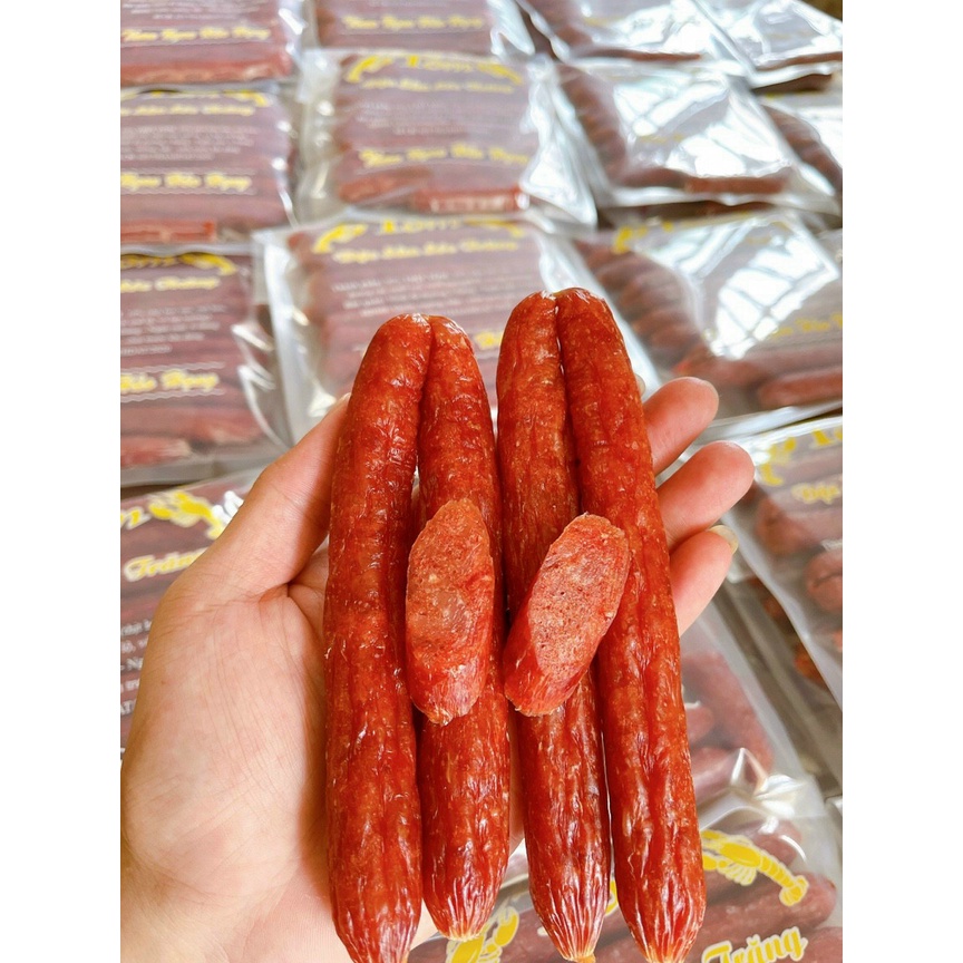 Gói 500g  lạp xưởng tôm