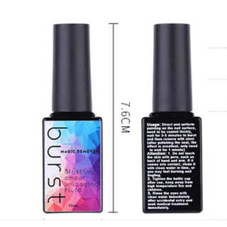 Nước phá gel siêu nhanh 15 ml