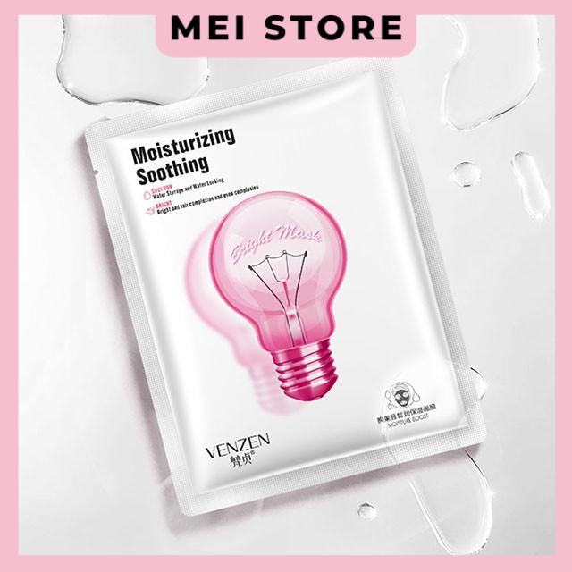 Mặt nạ nội địa Moisturizing Soothing VENZEN Bóng Đèn