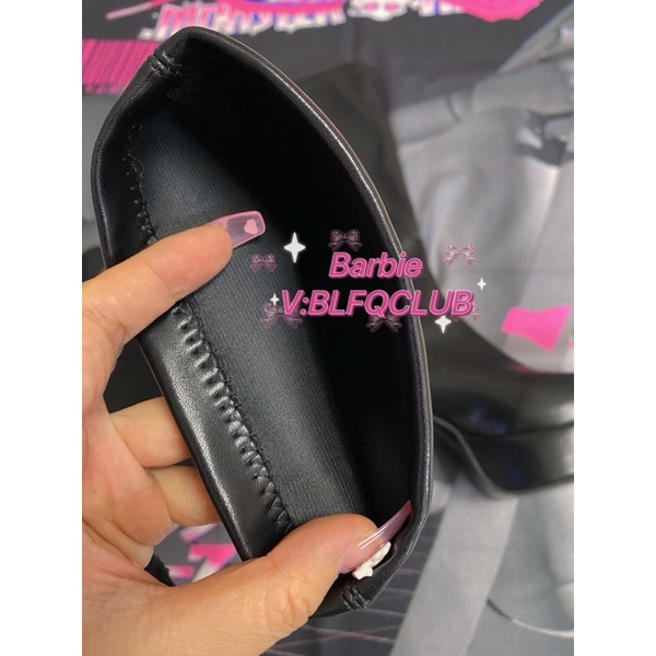 (HÀNG CÓ SẴN) Bốt đùi da mềm độn đế gót vuông cao BIG SIZE 40-43