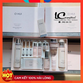 [ Chính Hãng 100%] Set dưỡng da cấp ẩm Ohui miracle Moisture fullsize