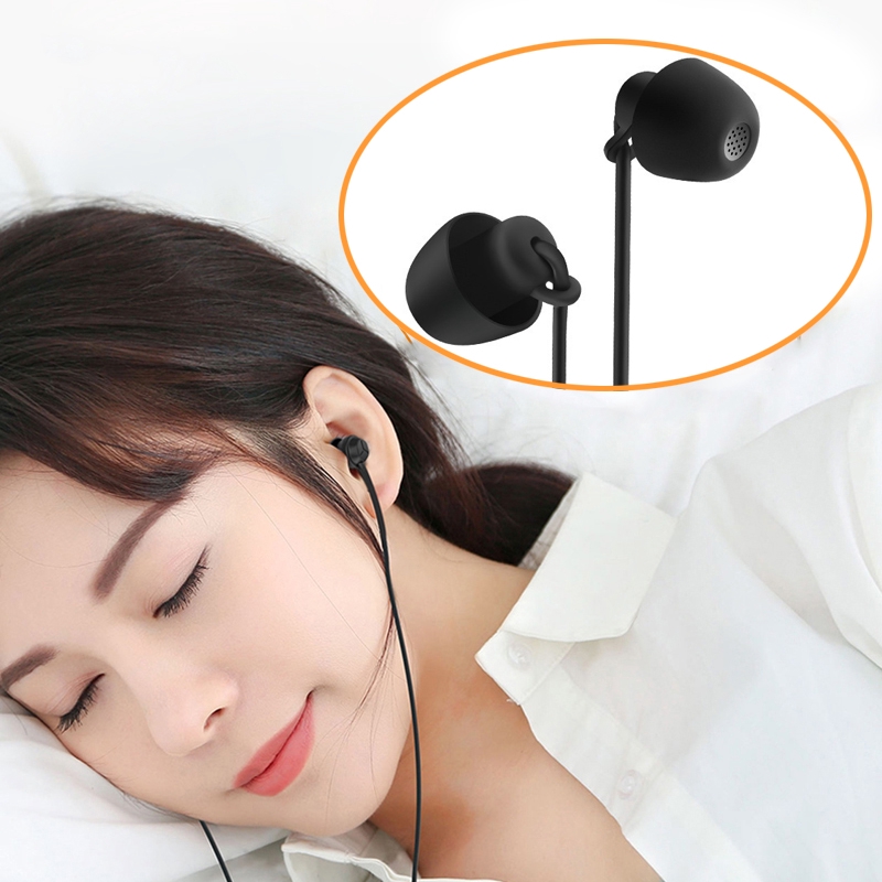 Tai Nghe Nhét Tai Có Dây 3.5Mm / Tai Nghe Nhét Tai / Tai Nghe Nhét Tai Cách Âm / Ngủ Bằng Silicone Mềm Mại Giảm Mất Ngủ / Ngồi Thiền / Du Lịch ASMR / Thư Giãn