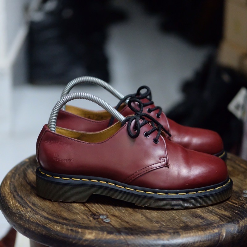 Giày Dr Martens 1461 Chery red - Size 36 - Hàng chính hãng đã qua sử dụng