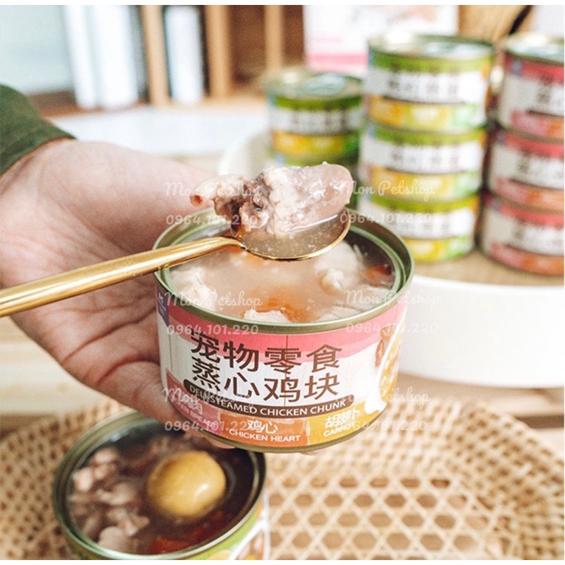 Soup thịt rau củ dinh dưỡng cho thú cưng (hộp 100g)