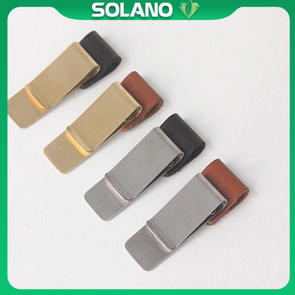 Gài bút SOLANO miếng kẹp cài bút dùng cho mọi sổ tay tiện dụng SN-001339