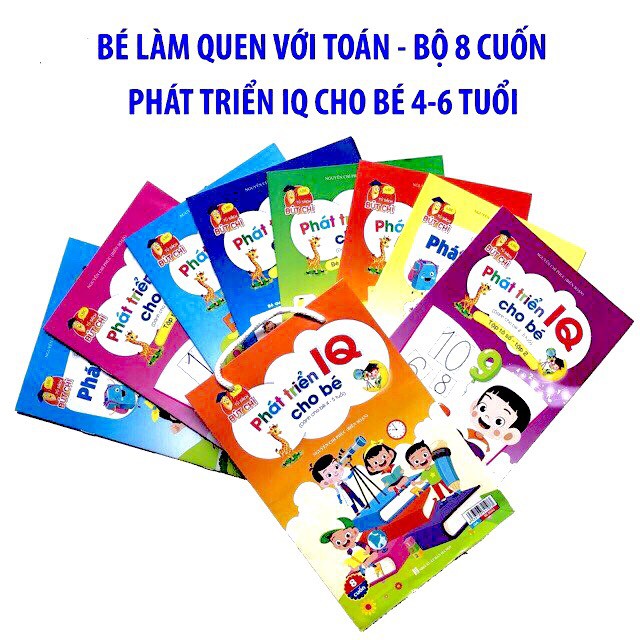 Phát Triển IQ Cho Bé (4-5 TUỔI)_Đồ chơi cho bé giá rẻ