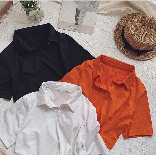 🔥Croptop Body Cổ Bẻ Trơn | BigBuy360 - bigbuy360.vn