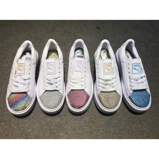 [SALE 30%] Giày thể thao P.U.M.A mũi nhũ 1-1