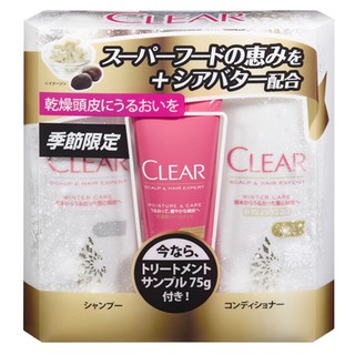 Bộ dầu gội Clear Nhật Bản (Trắng)