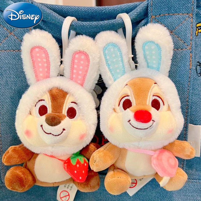 Móc Khóa Nhồi Bông Hình Sóc Chuột Chip And Dale Disney Đáng Yêu Dành Cho Người Lớn Và Trẻ Em