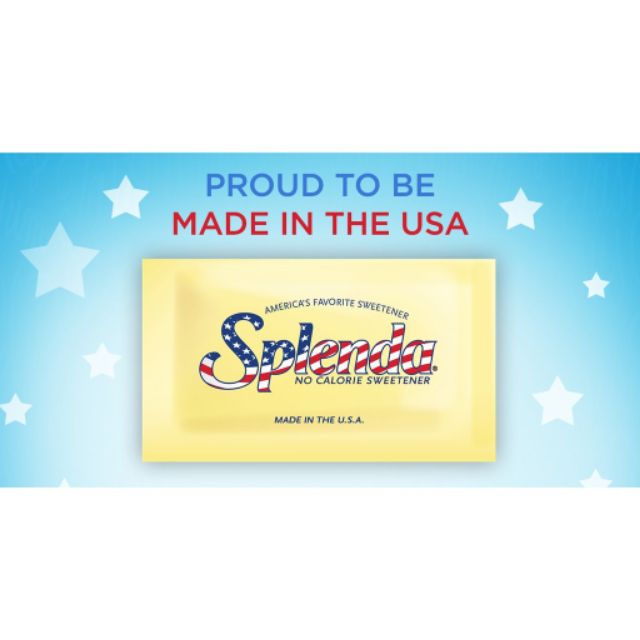 5 gói đường splenda Mỹ người tiểu đường Keto-Das-Eatclean