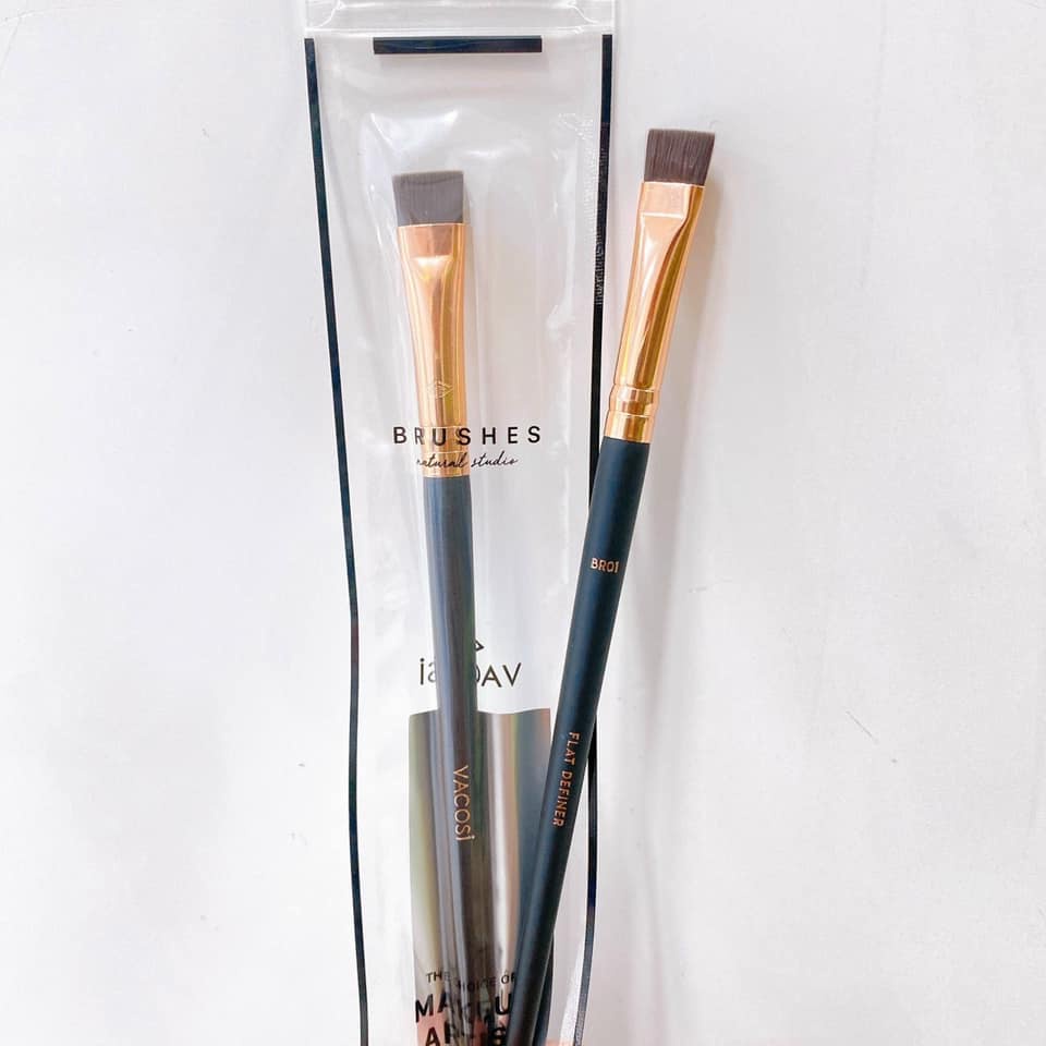 [HÀNG CHÍNH HÃNG] Cọ Định Hình Chân Mày Đầu Bằng Vacosi Flat Definer Brush BR01