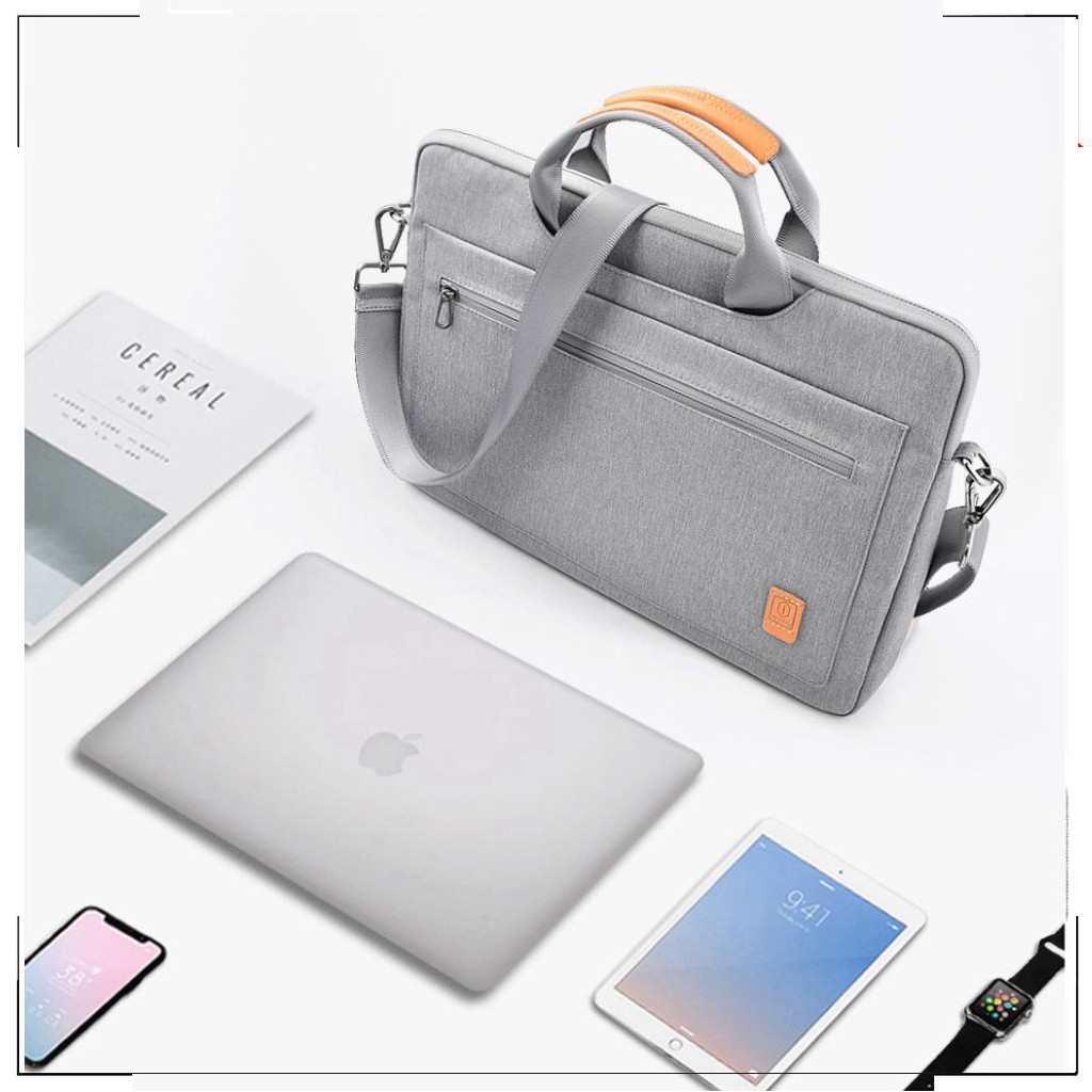 Túi CHỐNG SỐC , CHỐNG THẤM NƯỚC cho Laptop/ UltraBook 13 - 15inch - Wiwu Pioneer Shoulder