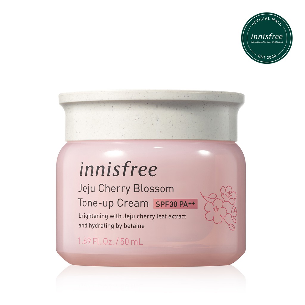 Bộ sản phẩm dưỡng ẩm sáng da innisfree Jeju Cherry Blossom Tone-up Spf30 Pa++ Cream Set | BigBuy360 - bigbuy360.vn