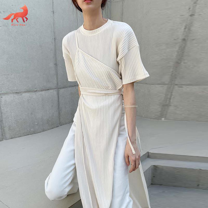 Đầm cho nữ tay lỡ cổ tròn thời trang Hàn Quốc