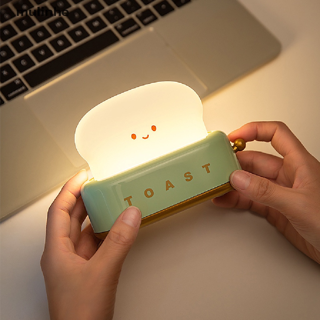 Đèn LED Làm Bánh Mì Cảm Xúc Độc Đáo Kèm Sạc USB Tiện Dụng Cho Bé