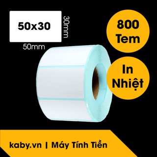 Giấy In Mã Vạch - Tem Trà Sữa Đủ Size - Decal Nhiệt Đủ Size