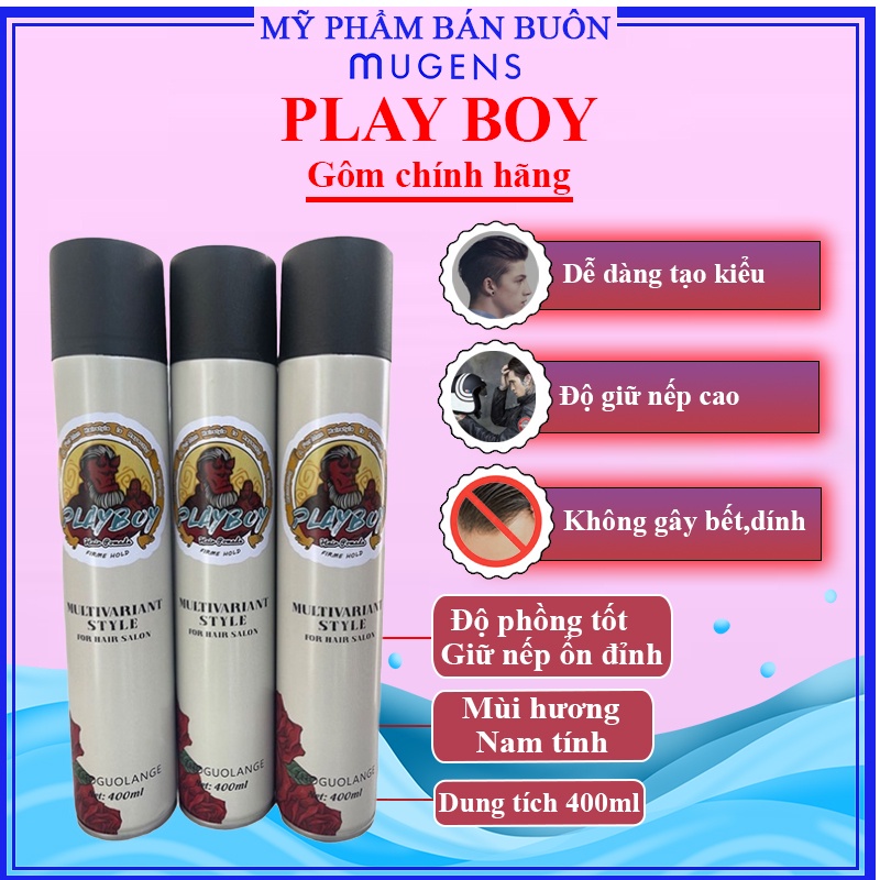 Gôm Xịt Tóc Nam Nữ Tạo Kiểu Giữ Nếp - Keo Xịt Tóc Vuốt Tóc Nam Nữ MN46