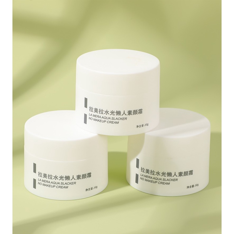 Kem lười che khuyết điểm trang điểm màu nude dưỡng ẩm LAMEILA Aqua Slacker No Makeup Cream 50g - Hàng nội địa Trung | BigBuy360 - bigbuy360.vn