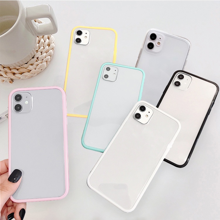 Ốp lưng iphone chống ố 5/5s/6/6plus/6s/6splus/7/7plus/8/8plus/x/xr/xs/11/12/pro/max/plus/promax - Awifi Case C1-3
