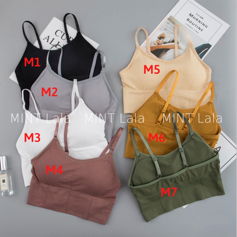 Áo Bra Tập Gym Đi Biển Chất Thun Gân Co Giãn Tốt | BigBuy360 - bigbuy360.vn