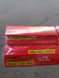 Serum Mụn Linh Chi Đỏ 10ml ( ngọc trinh)