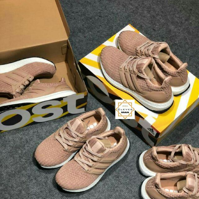 (FULLBOX) Giày thể thao ULTRA BOOST 4.0 Pink Hồng