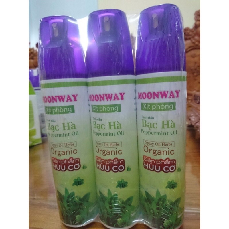 Xịt phòng hữu cơ MoonWay An toàn 100%