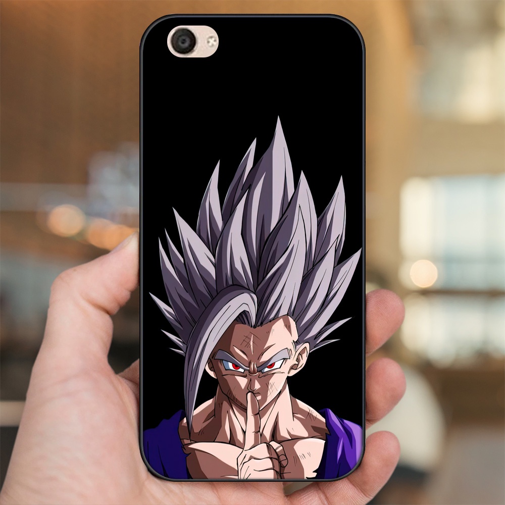 Ốp lưng Vivo V5, V5 Plus viền đen in hình Gohan Dragon Ball