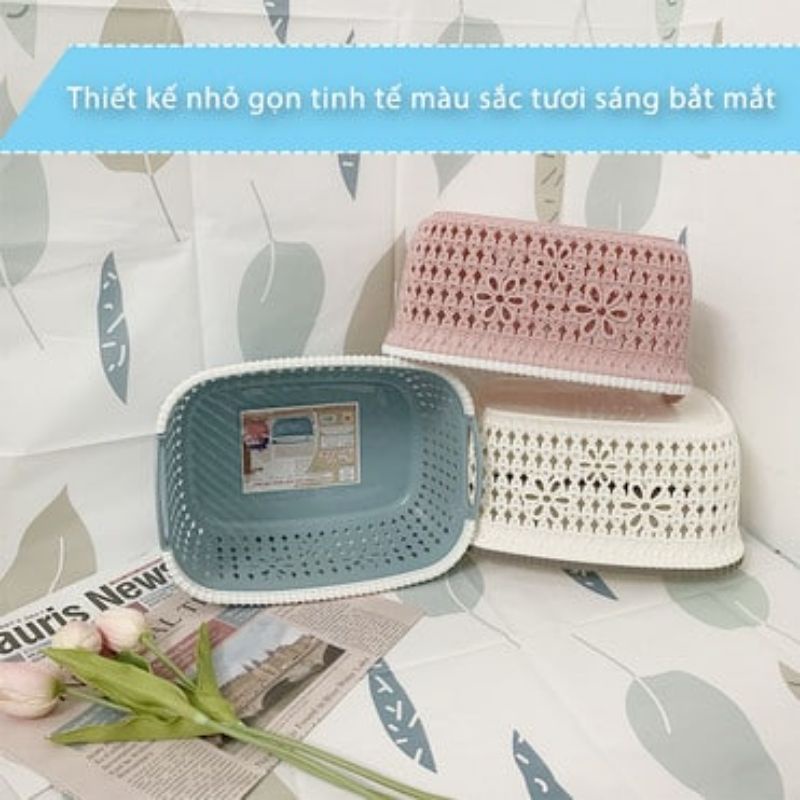 giỏ đựng quần áo, dụng cụ học tập, đồ vặt trong nhà B0