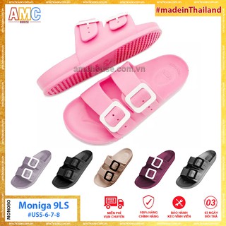 Dép Thái Lan unisex MONOBO nhựa đúc hai quai khóa siêu nhẹ, êm - MONIGA 9LS