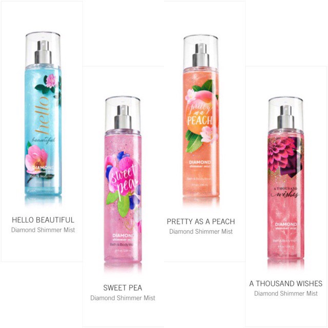 დ Mẫu chiết Xịt Thơm Toàn Thân Ánh Nhũ Kim Tuyến Shimmer Body Mist "SWEET DREAM" დ | Thế Giới Skin Care