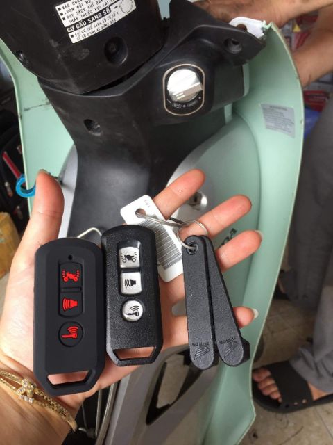 Khoá Smartkey Honda chính hãng lắp cho xe Wave, Future, Winner V1 ...