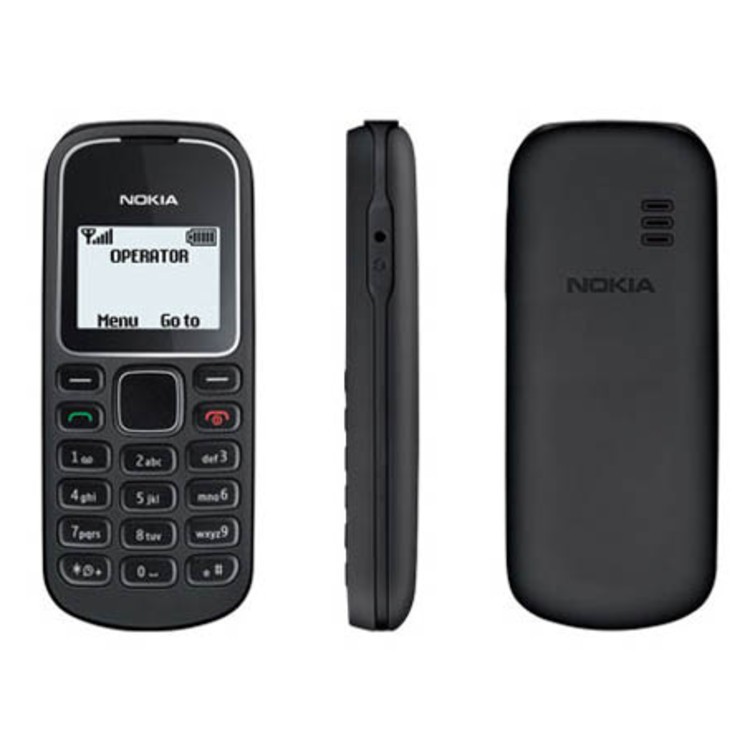 Điện thoại Nokia 1280 chính hãng , fullbox kèm pin, sạc có tem bảo hành