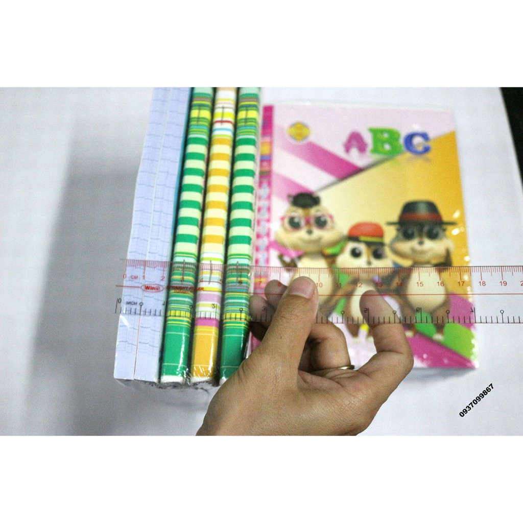 Tập vở học sinh 4 ô ly, 5 ô ly giấy tốt