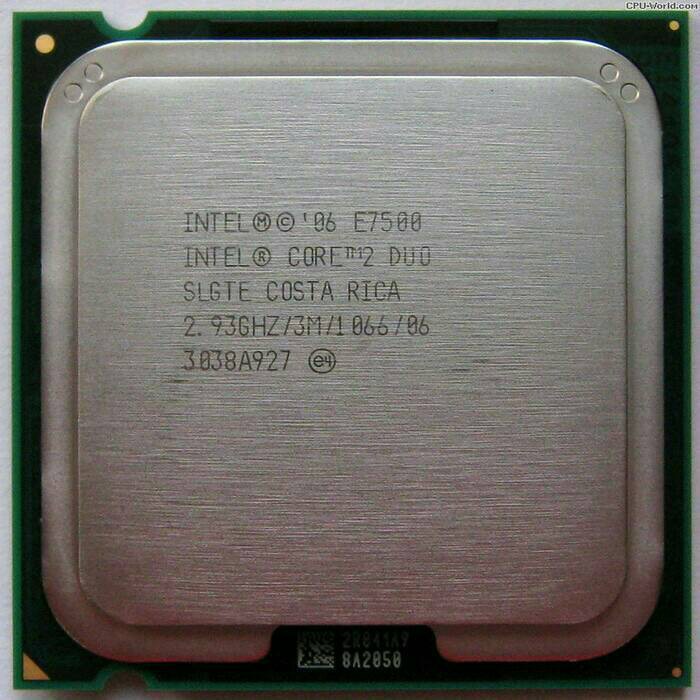 Linh Kiện Điện Tử Intel Core 2 Duo E8500 E7500 E8400 E4600 E6550 E7300 E6300