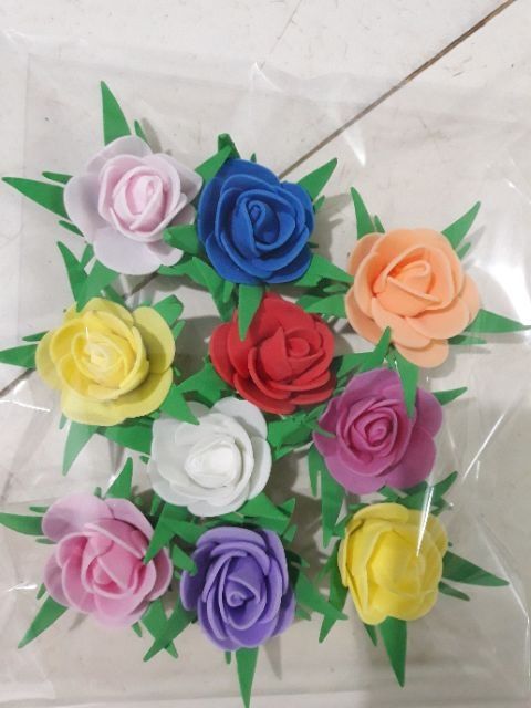 Hoa hồng xốp 3,5cm