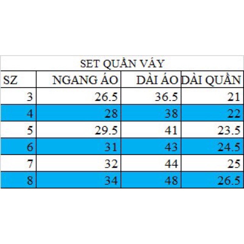 Set váy áo thể thao năng động xinh đẹp cho bé gái từ 10 đến 22kg - Đồ tết đẹp