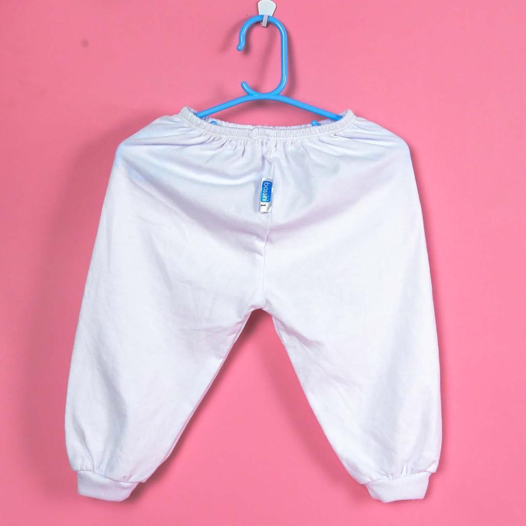 Quần dài sơ sinh baby Bossini ống bo