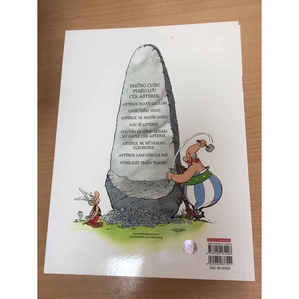 Sách - Astérix - Chuyến đi vòng quanh xứ Gaule của Asterix