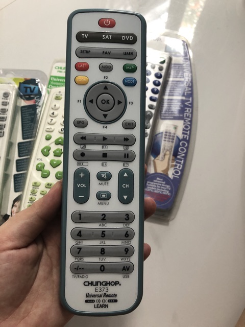 Combo 5 Remote TIVI Chunghop đa năng