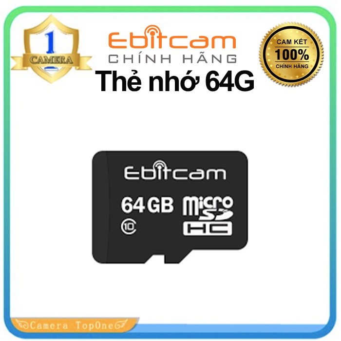 Thẻ nhớ Micro SD 64GB EBITCAM