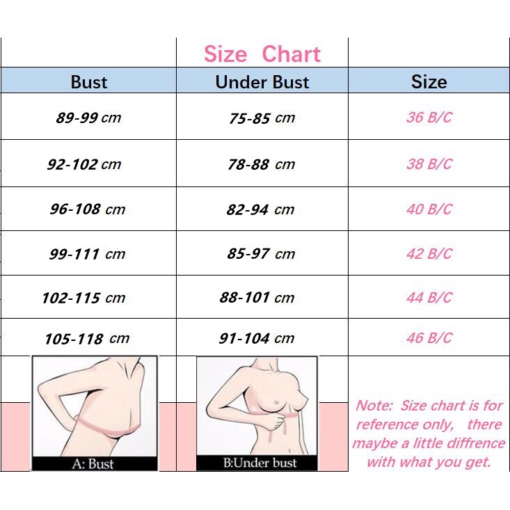 Áo lót Size 38-46 Cup B C Không Gọng Cho Nữ