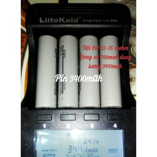 Pin sạc 18650 3200- 3400mah