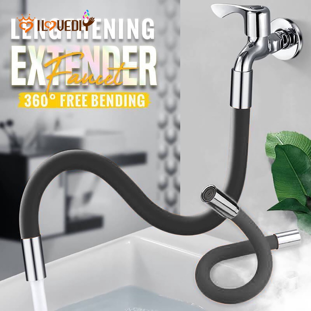 Vòi Nước Nối Dài 20/30/50CM Có Thể Điều Chỉnh 360 Độ Tiện Dụng Cho Nhà Bếp/Phòng Tắm