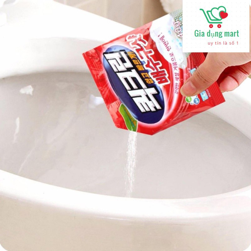 Bột thông bồn cầu [ 5 gói 200g ] bột thông cống