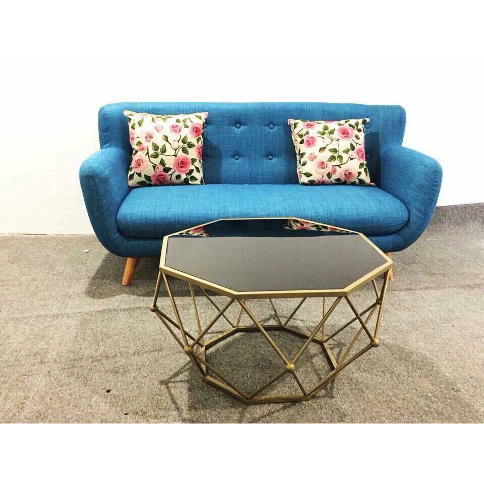 Sofa múi - sofa giá rẻ - sofa mini đẹp FULL BỘ GHẾ VĂNG SOFA + 2 GHẾ ĐÔN + 2 TỰA LƯNG