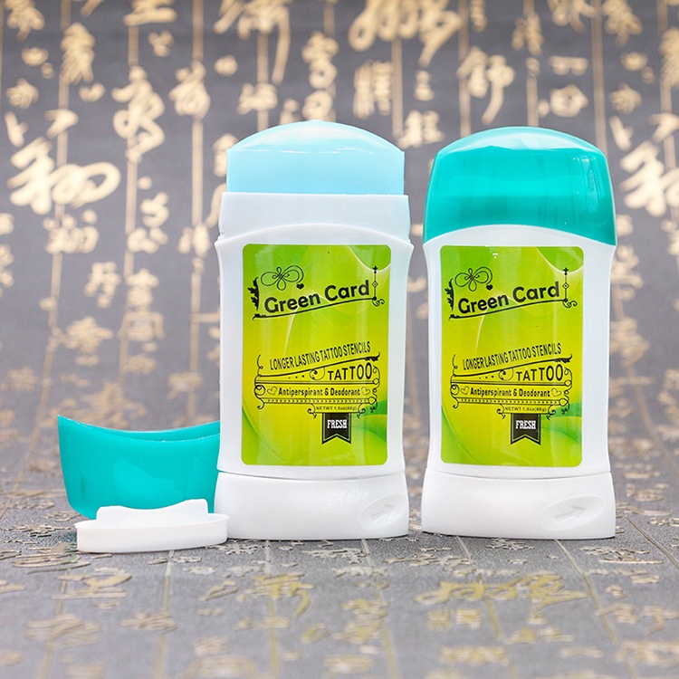 Sáp in hình xăm Green Card 60ml