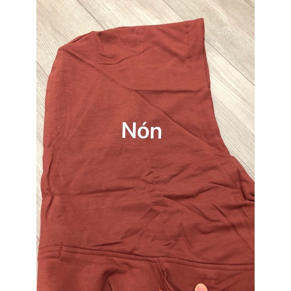 Áo khoác thun xịn size 45kg - 75kg có nón